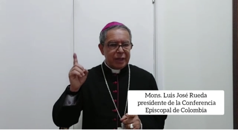 Monseñor Luis José Rueda, presidente de la Conferencia Episcopal de Colombia