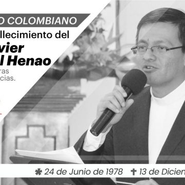 Episcopado lamenta el fallecimiento del padre Javier Alexis Gil Henao 