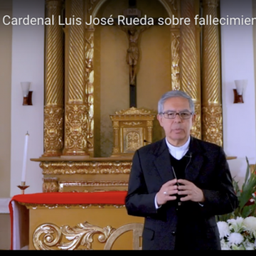 Mensaje Cardenal Luis José Rueda sobre fallecimiento del Cardenal Pedro Rubiano Sáenz