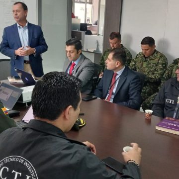Comité de Seguridad y Orden Público para combatir la criminalidad en Cundinamarca