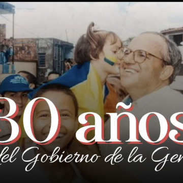 30 años de mi gobierno